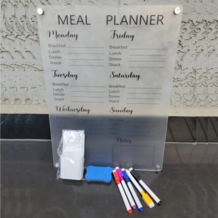 Fridge Magnetic Meal Planner
