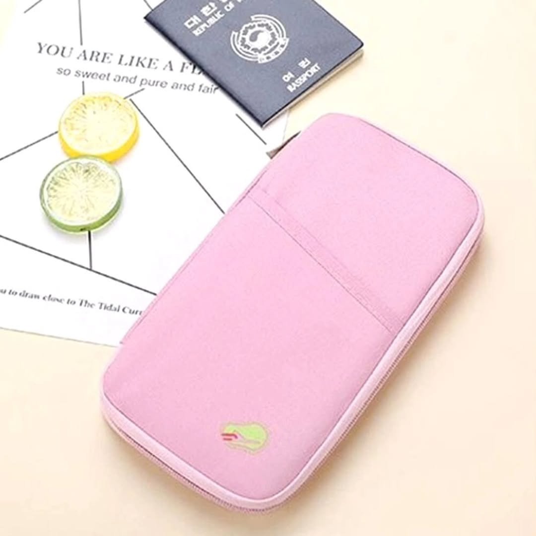 Multifunctional Travel Passport and Document Organizer