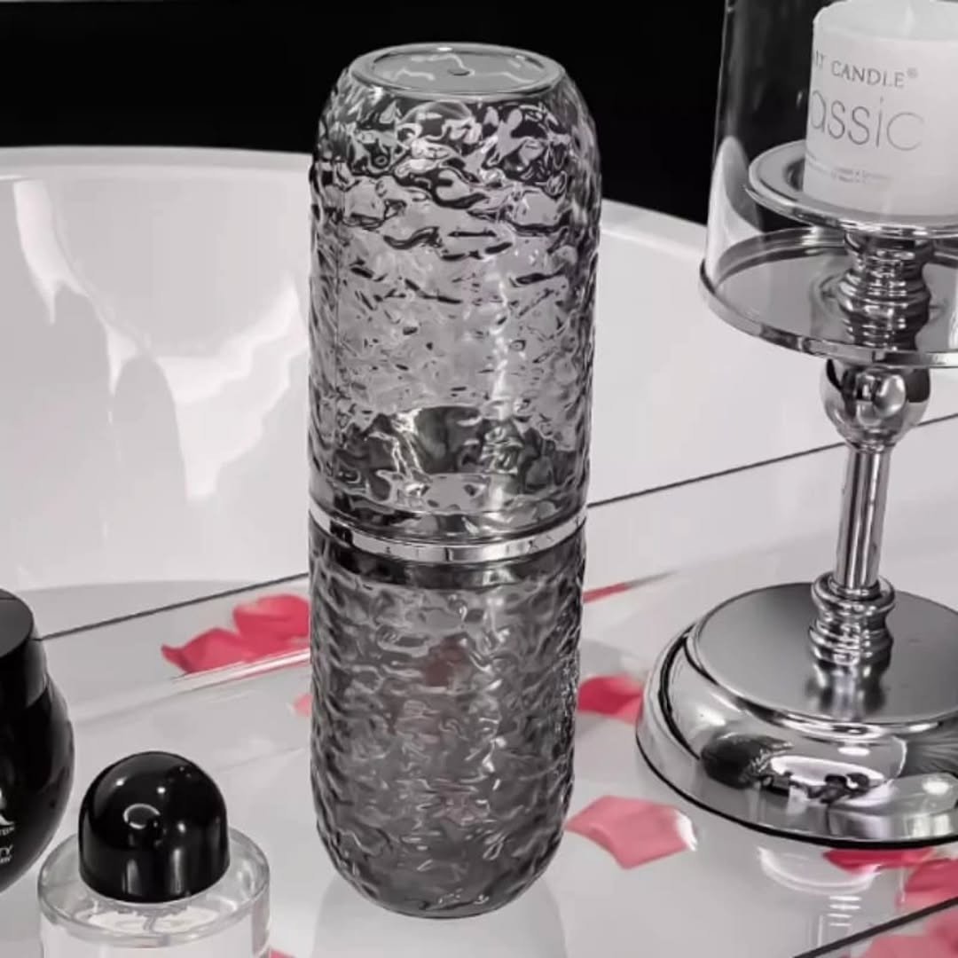 Water Ripple Portable Toothbrush Paste Holder