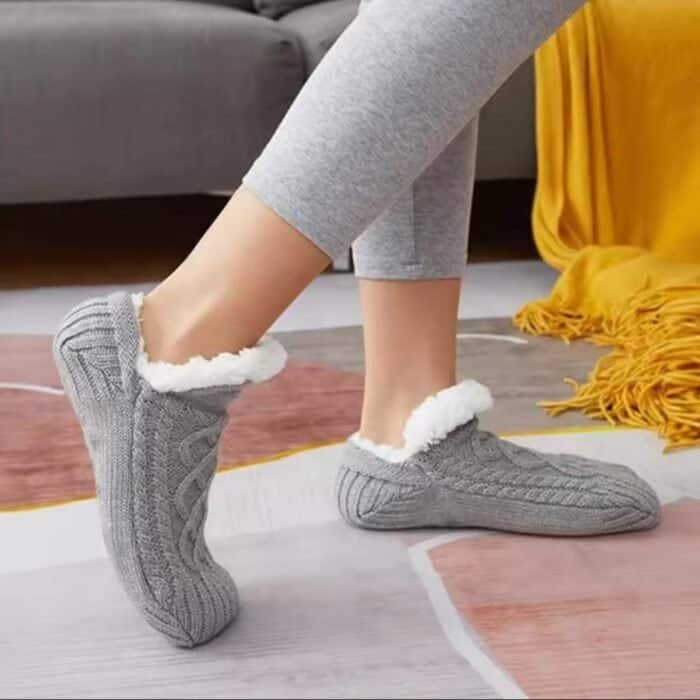 Fluffy Indoors Shoes Like Socks