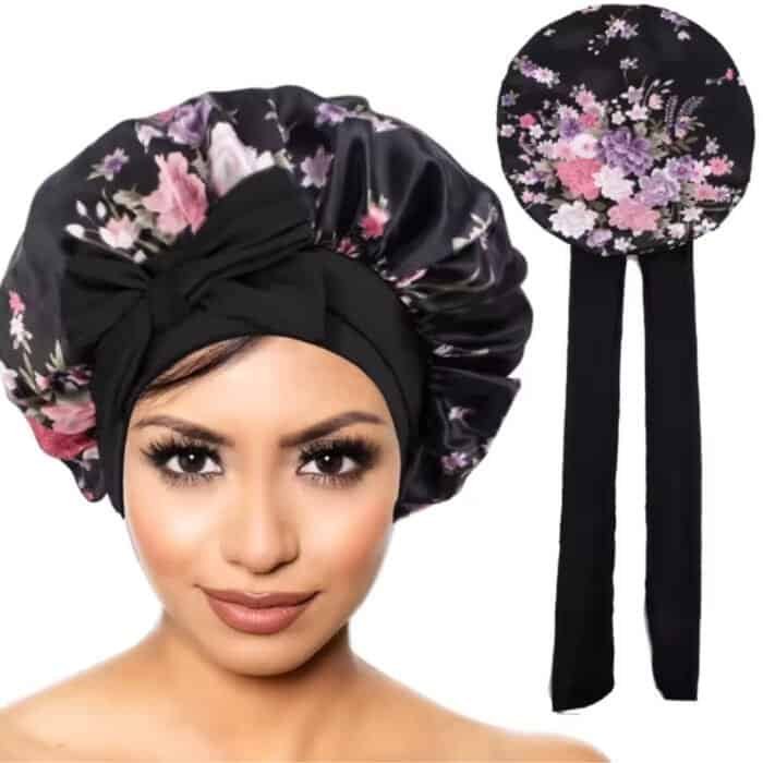 Tie Back Sleeping Bonnets