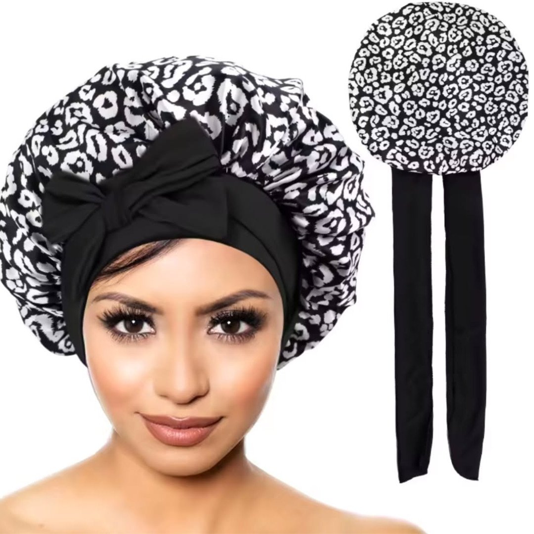 Tie Back Sleeping Bonnets