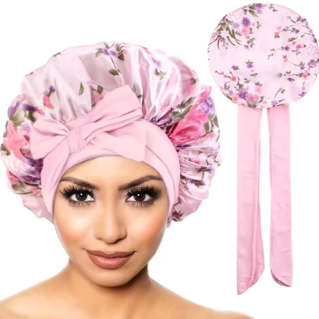 Tie Back Sleeping Bonnets
