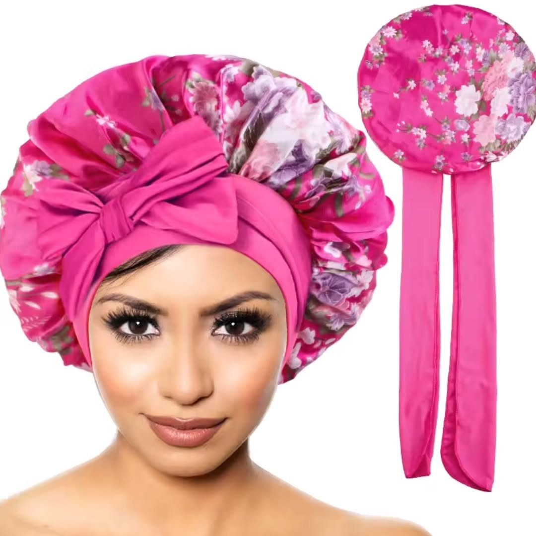 Tie Back Sleeping Bonnets
