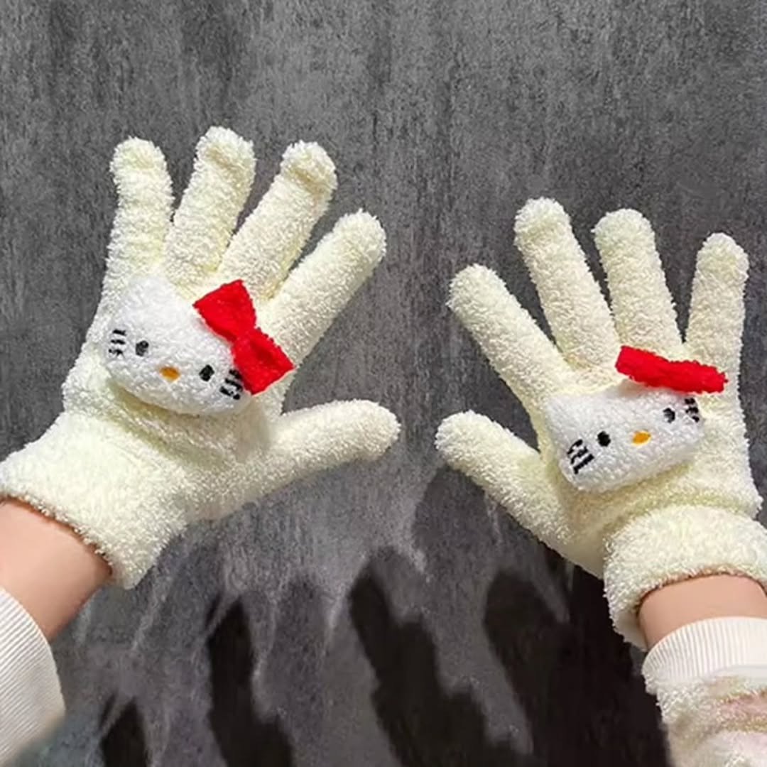 Cartoon Themed Winter Gloves
