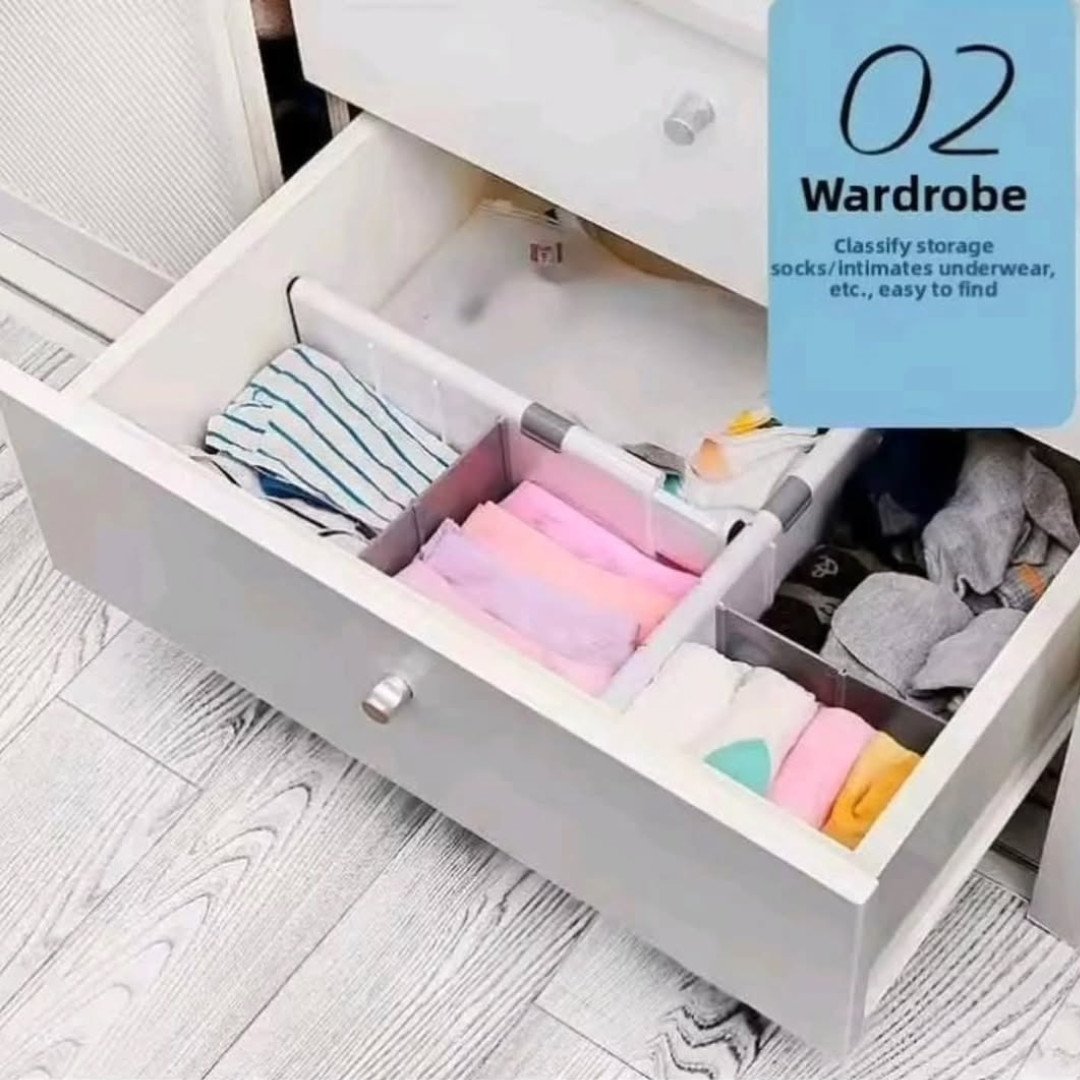 Retractable Drawer Divider