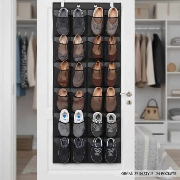 24 Pockets Multipurpose Over the Door Organizer