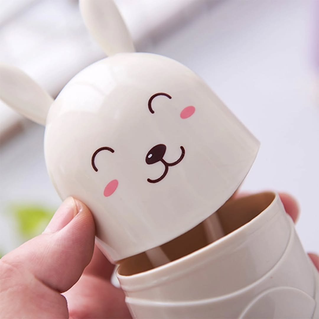 Cartoon Rabbit Travel Toothbrush Holder