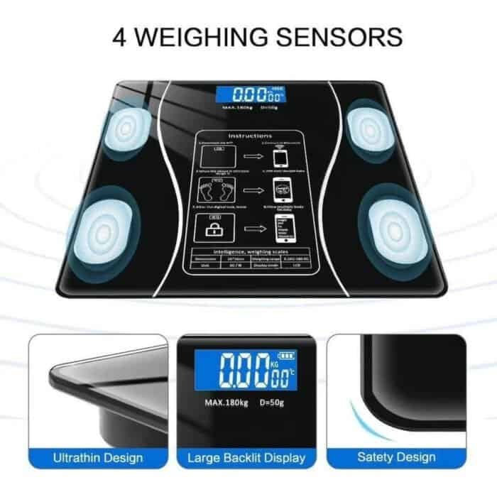 Bluetooth Smart BMI Weighing Scale