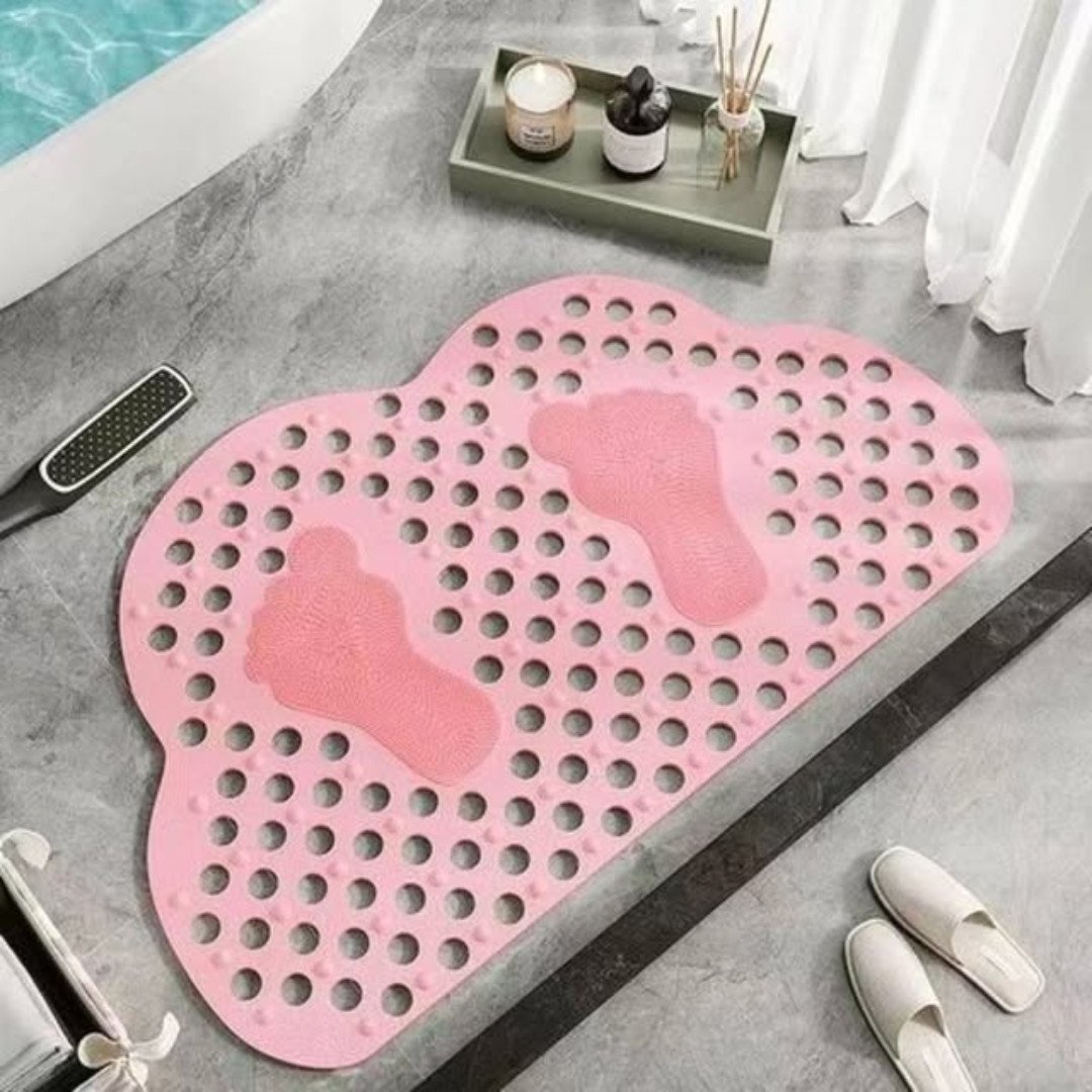 Big Cloud Shaped Anti Slip Bathroom Mat