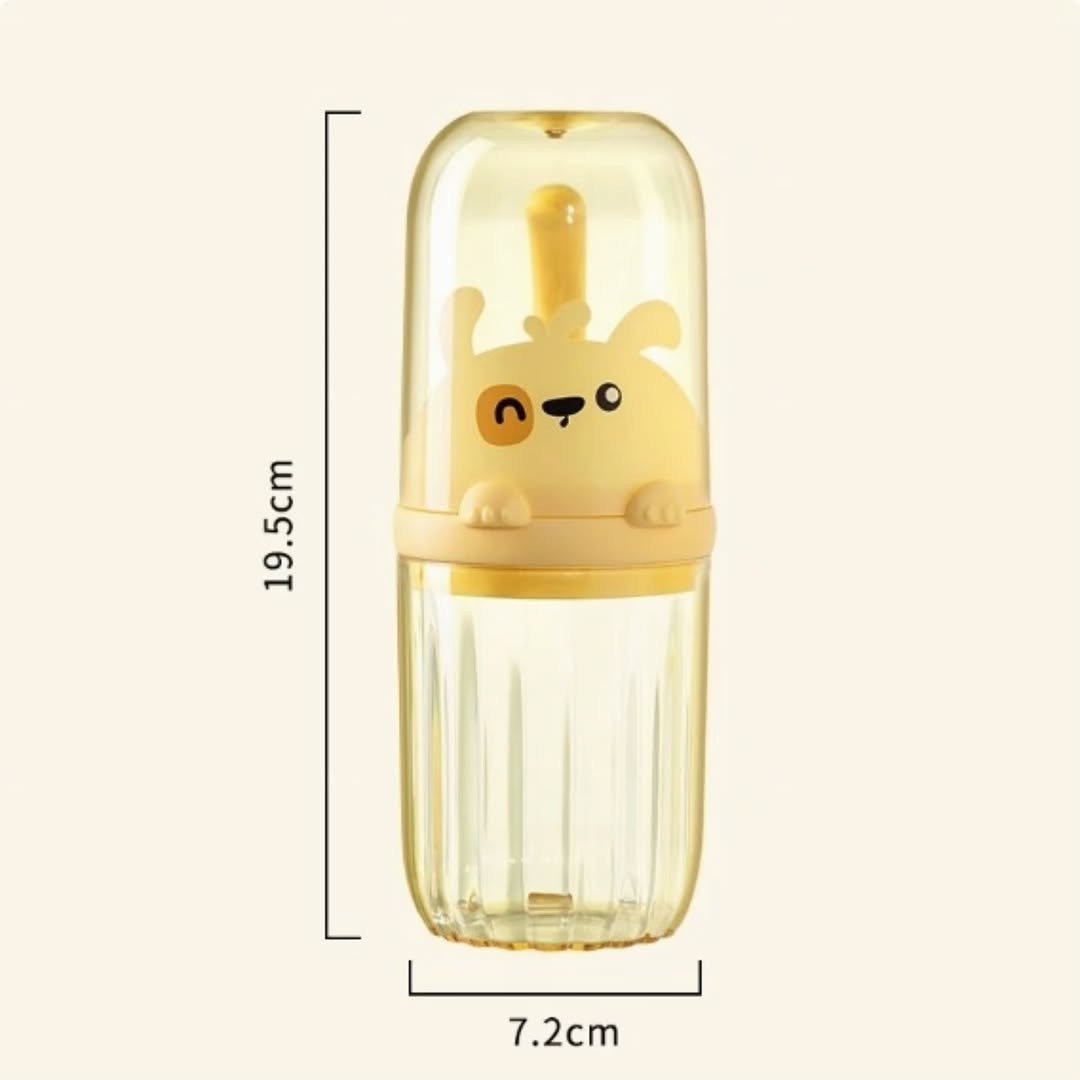 Kids Cartoon Themed Toothbrush and Toothpaste Holder