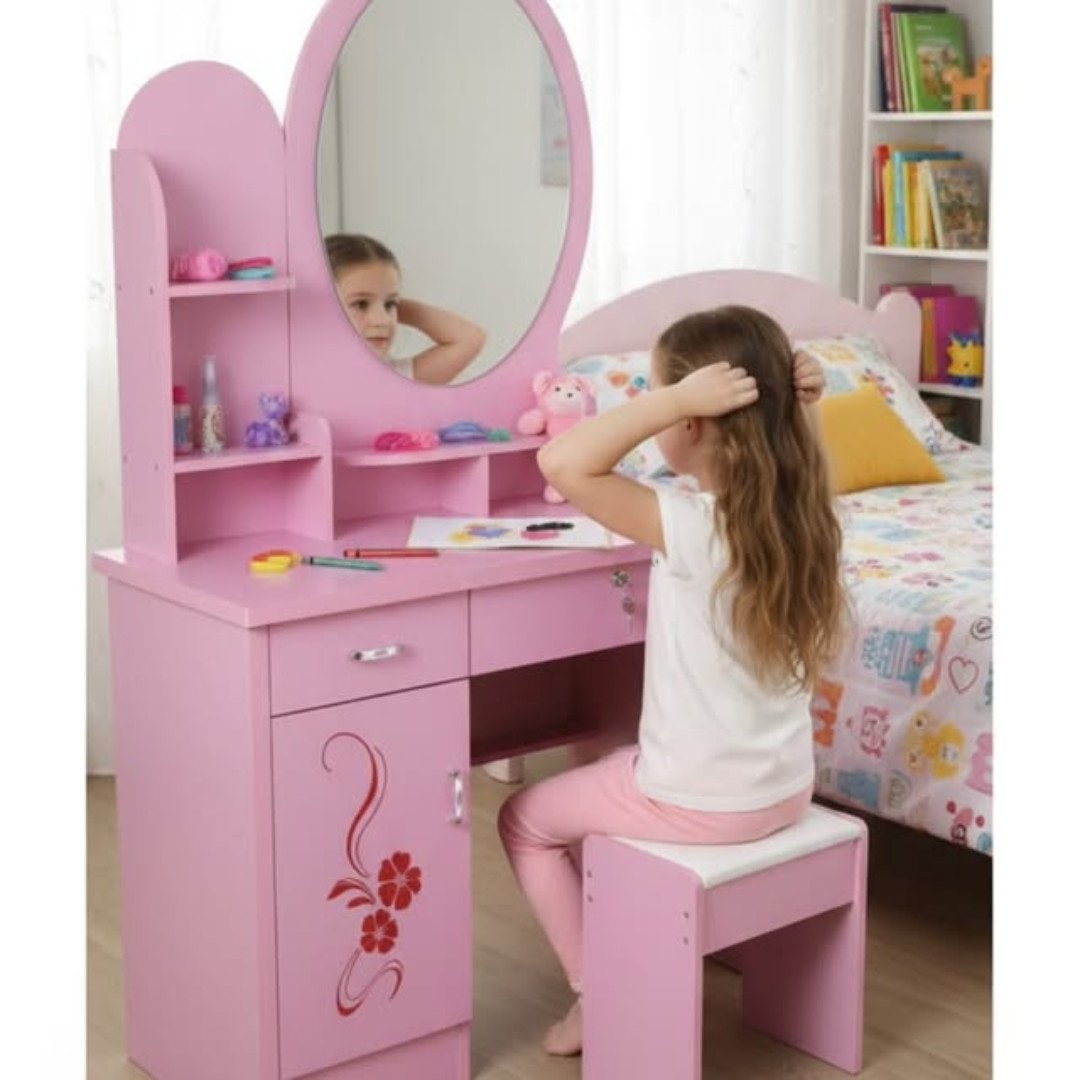 Pink Executive Dressing Table
