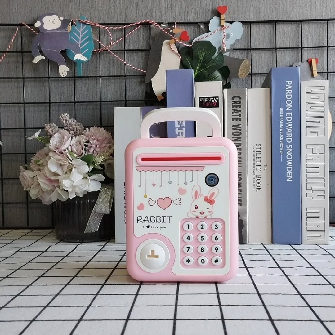 Battery Powered Piggy Bank for Kids