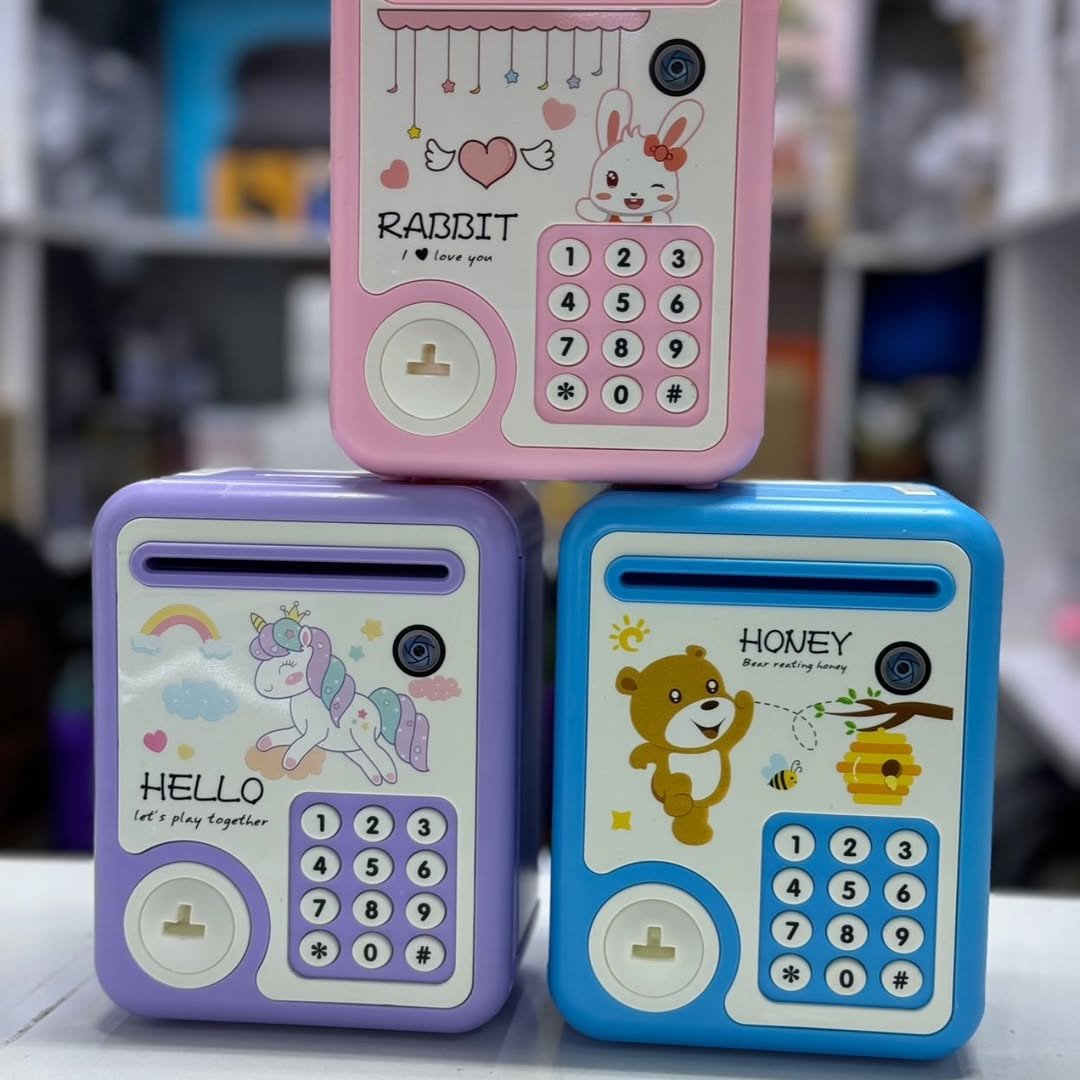 Battery Powered Piggy Bank for Kids