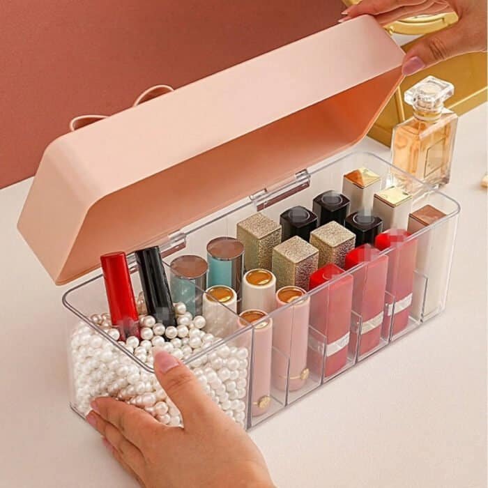 Transparent Lipstick Storage Box