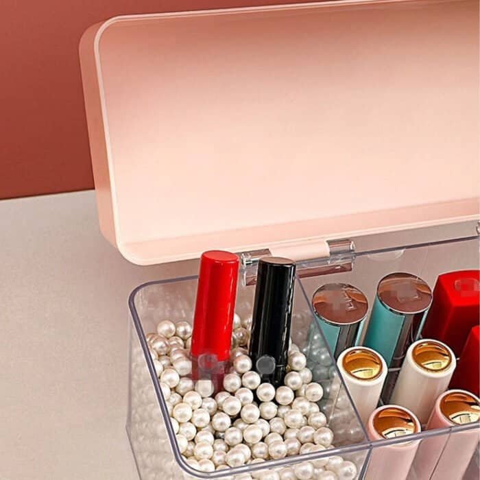 Transparent Lipstick Storage Box