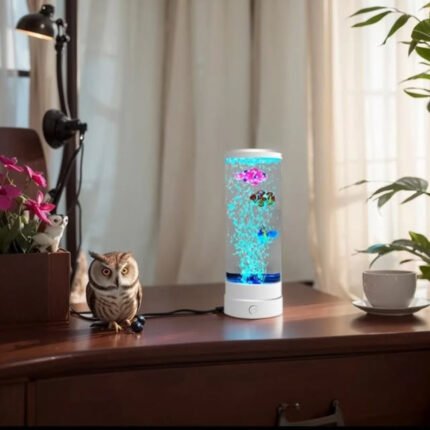LED Bubble Fish Lamp Décor