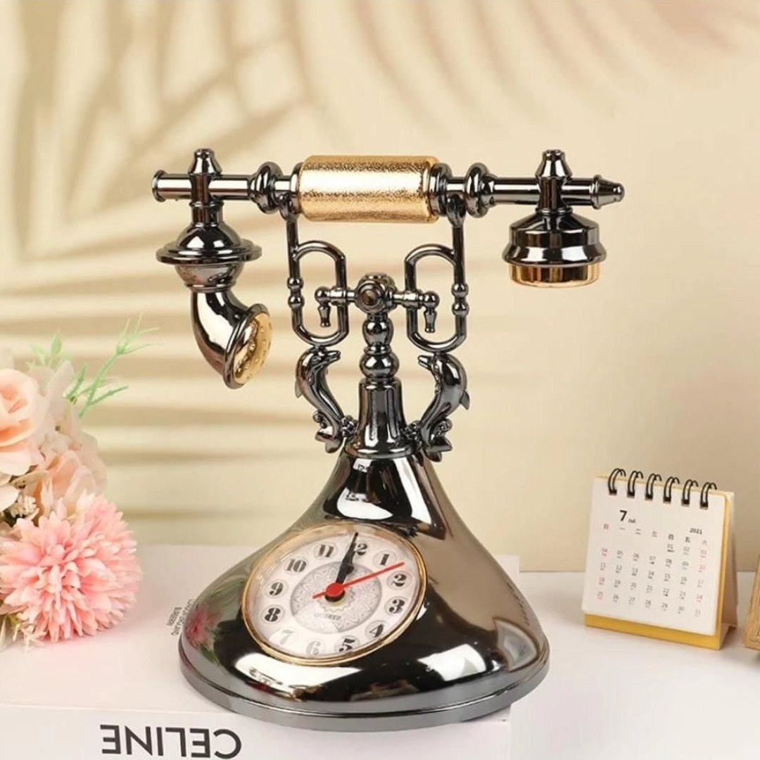 Retro Telephone Alarm Clock
