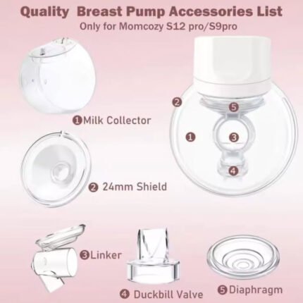 Breast Pump Collection Cup Accessories Set