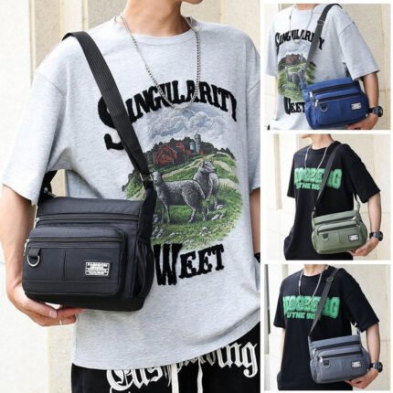 Multilayer Shoulder Crossbody Bag