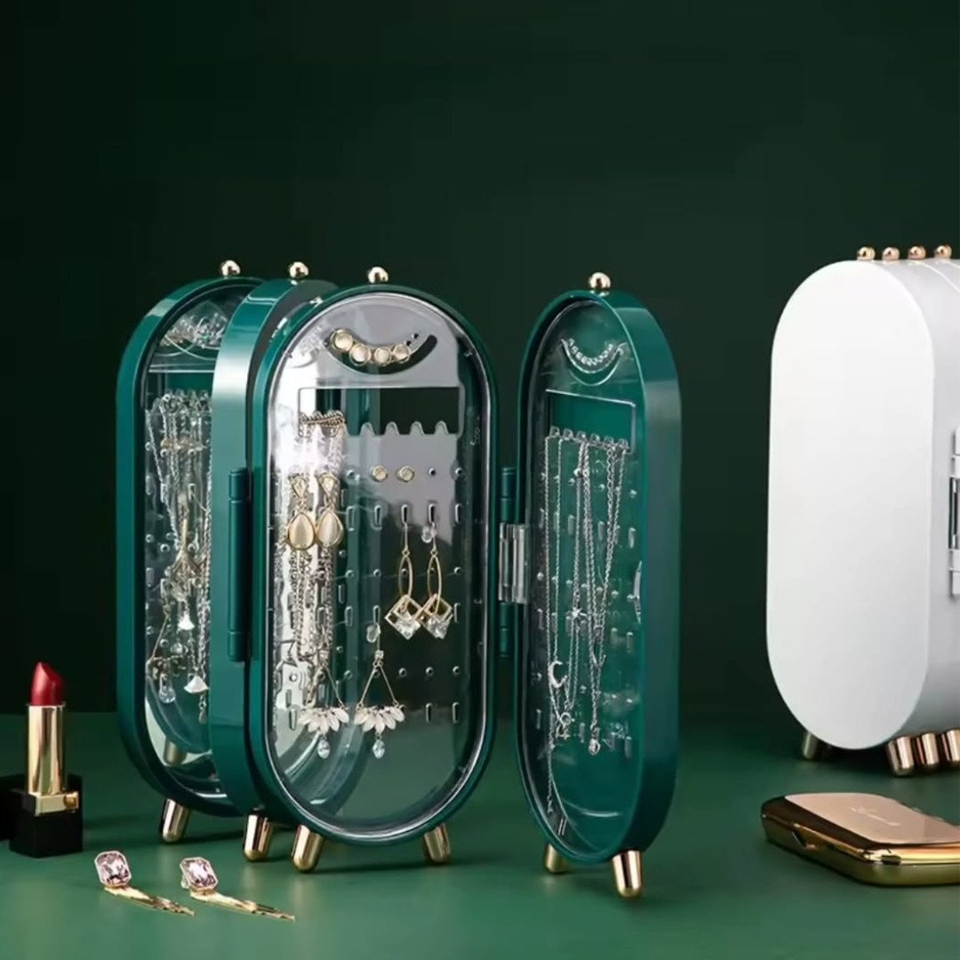 Foldable Exquisite Jewelry Box Organizer