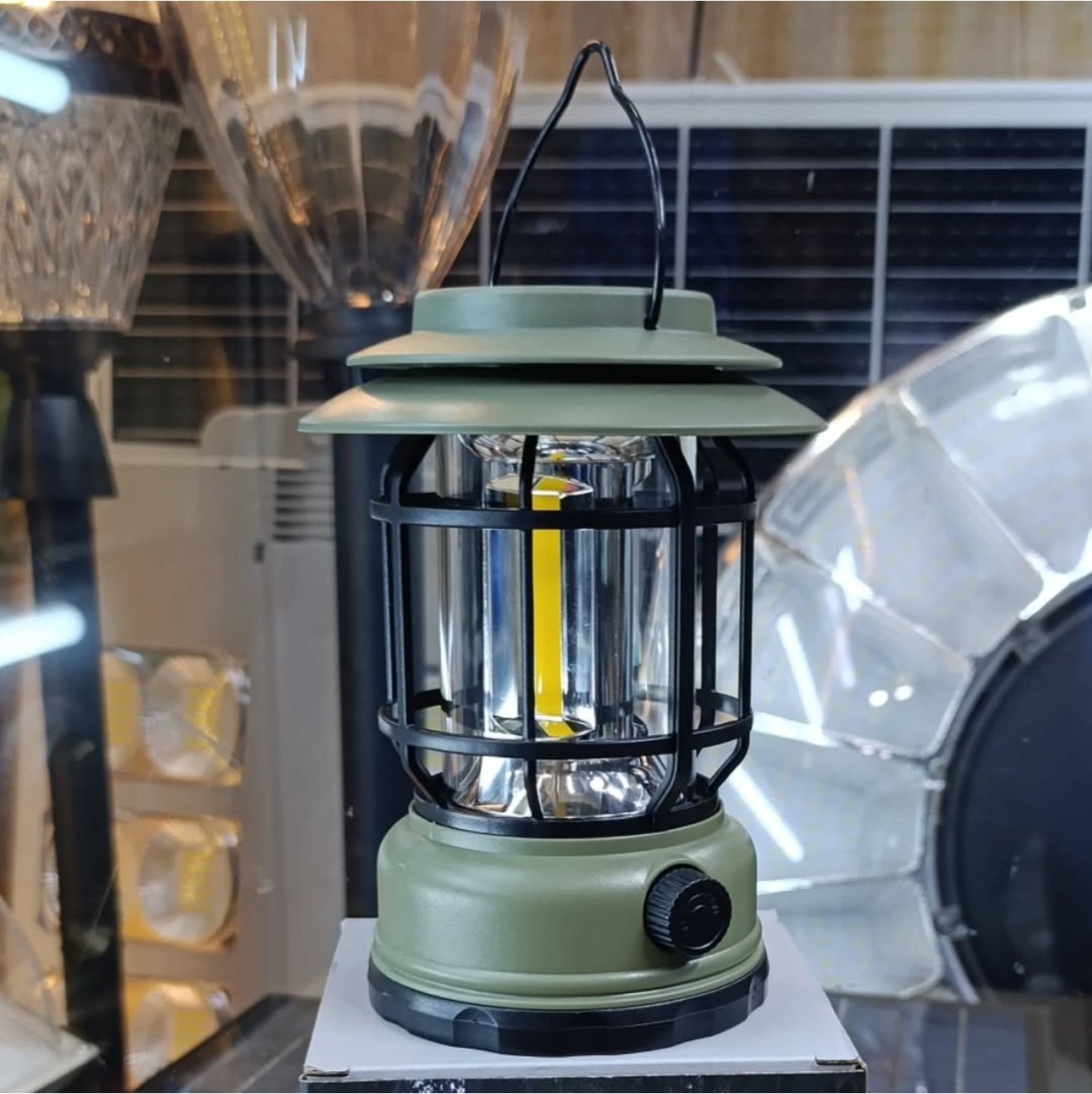 Solar Rechargeable Camping Lamp