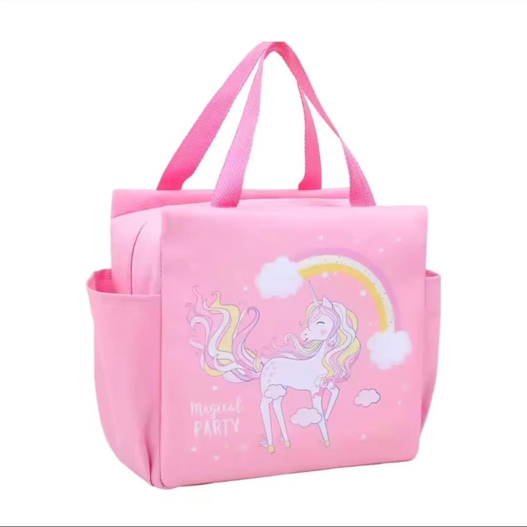 Large Capacity Cartoon Themed Thermal Insulated Lunch Bag