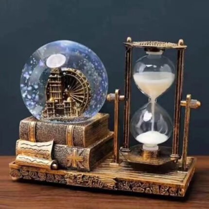 Vintage Ferris Wheel Hourglass Decor