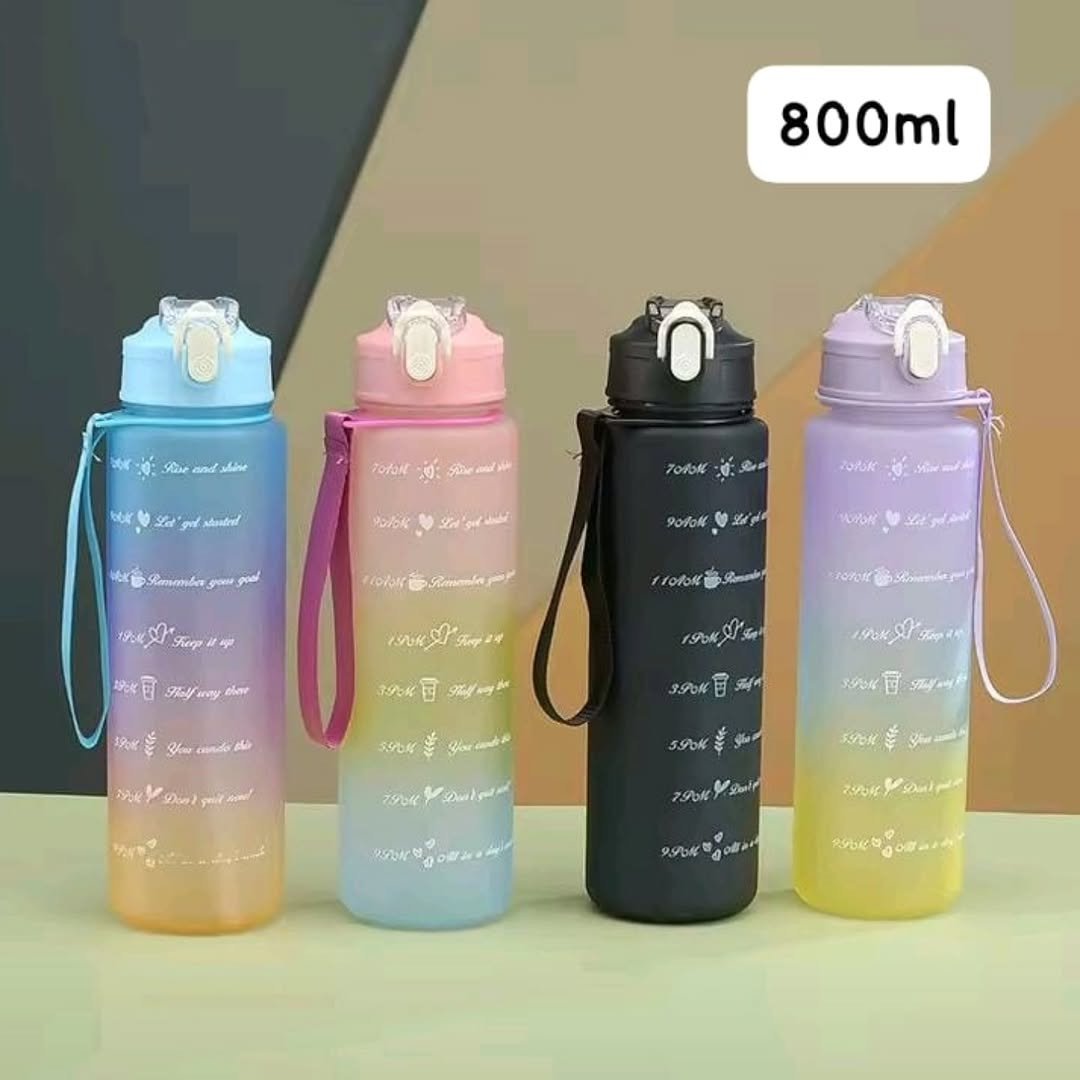 3in1 Motivation Water Bottle