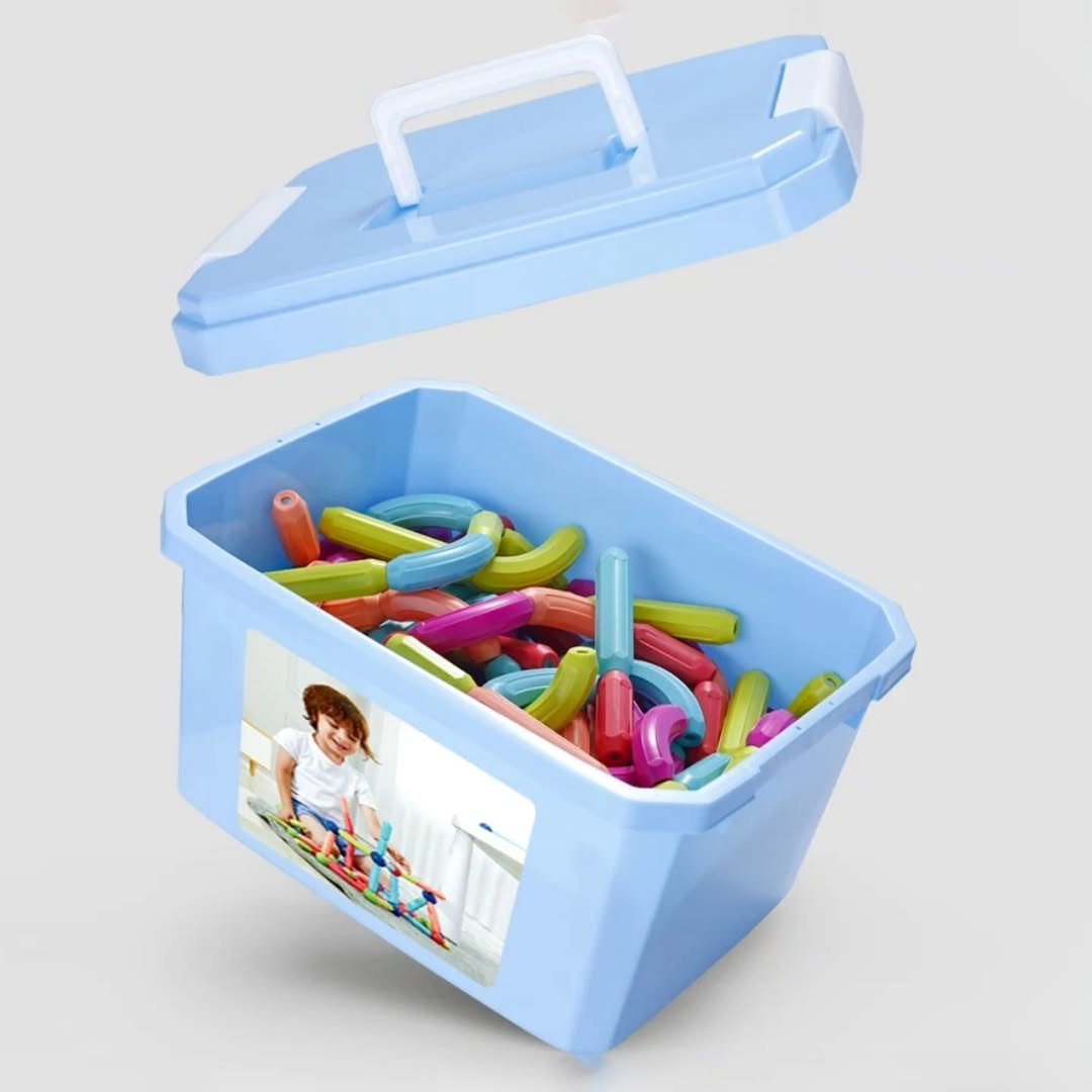 64PCS Magnetic Sticks Building Set