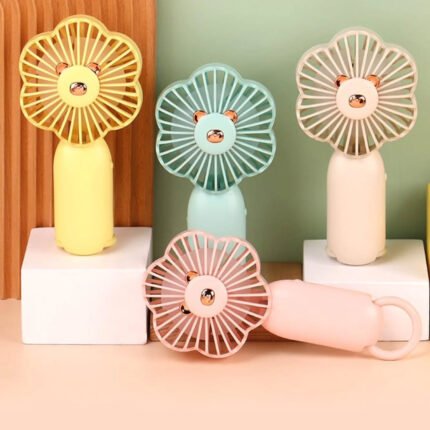 Hand Held Rechargeable 3 Speed 3 Gear Lighting Mini Fan
