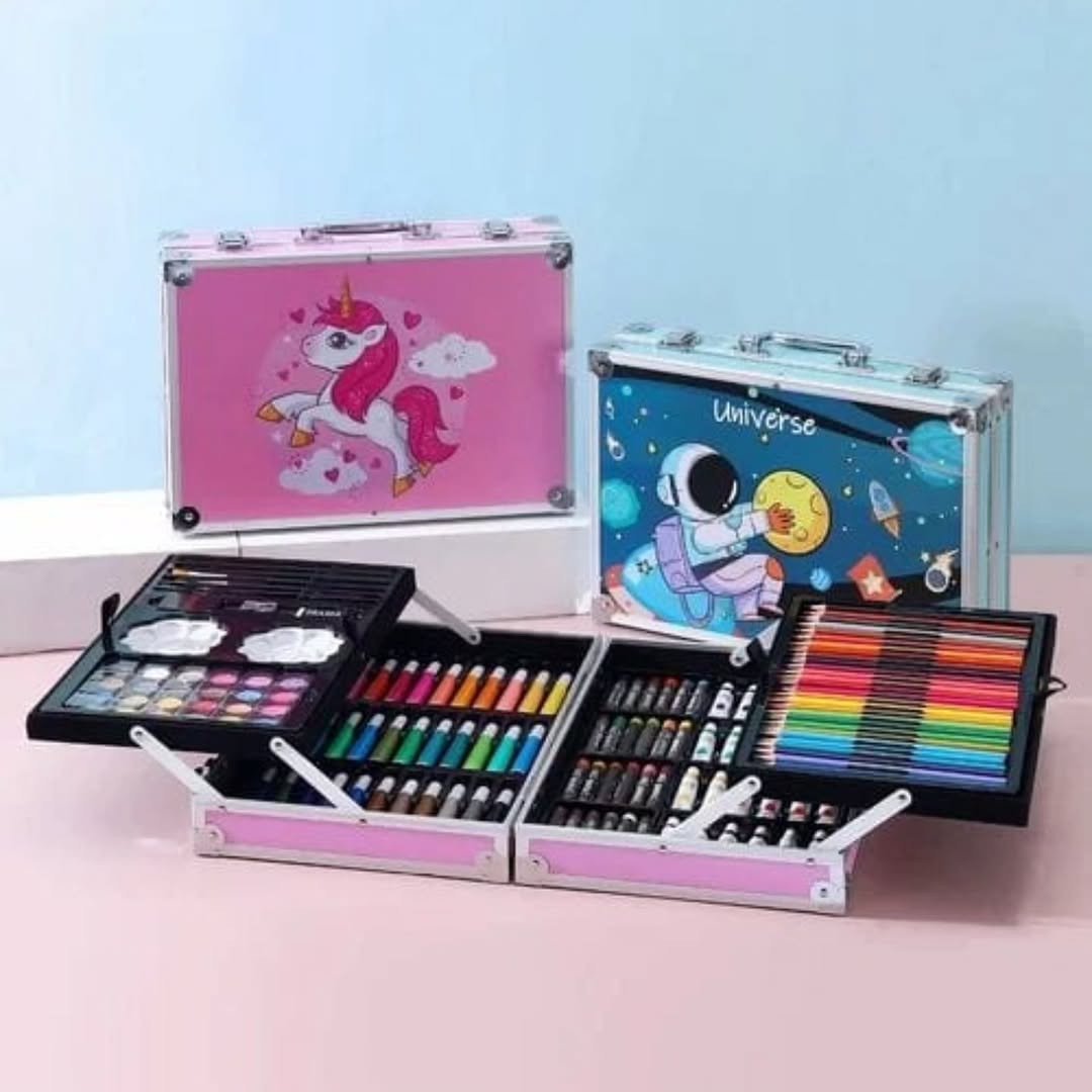 Kids 145 Piece Metallic Art Set