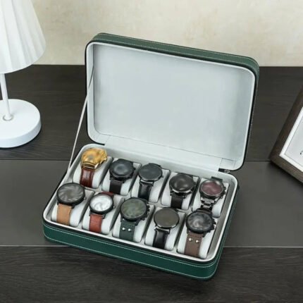 10 Slots Watch Organizer Storage Box