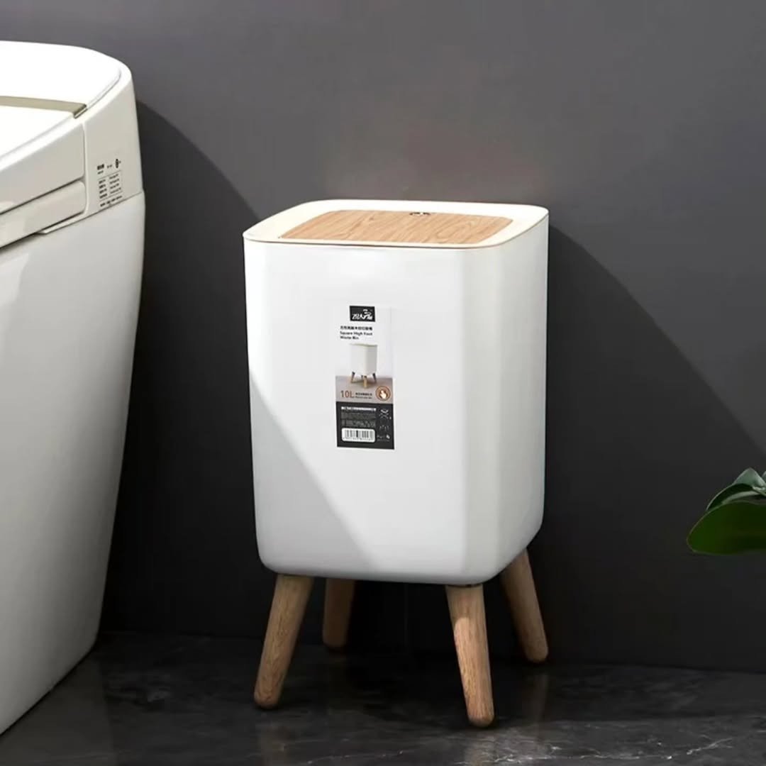 10L Large Capacity Trash Can with Lid