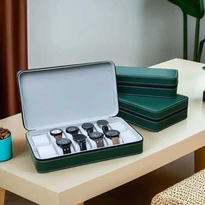 12 Slots Watch Organizer Storage Box