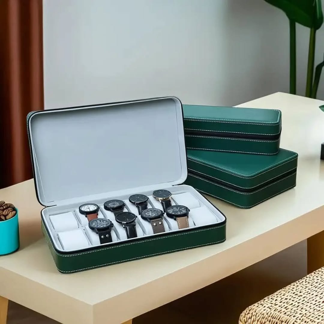 12 Slots Watch Organizer Storage Box