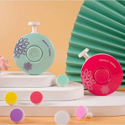 6Pcs Electric Baby Nail Trimmer Set