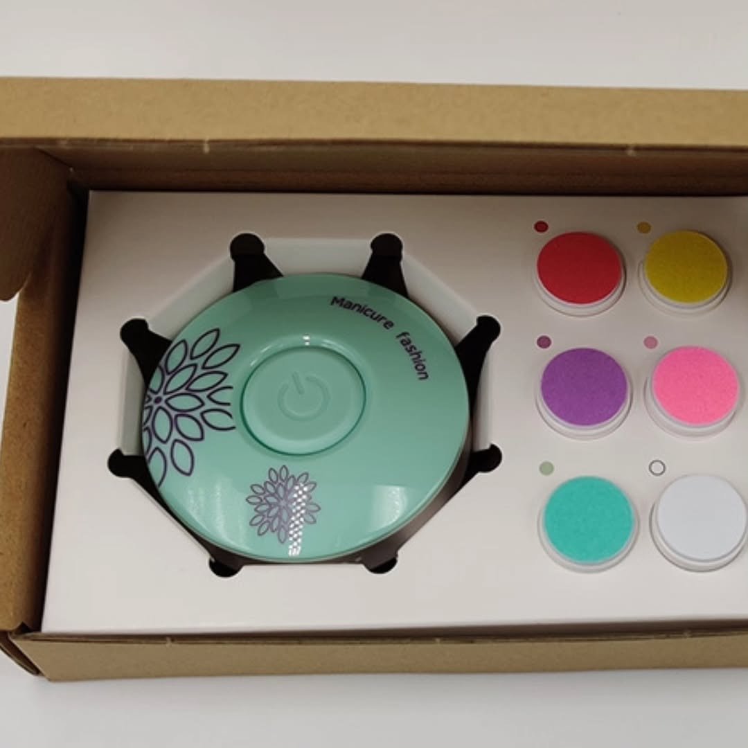 6Pcs Electric Baby Nail Trimmer Set