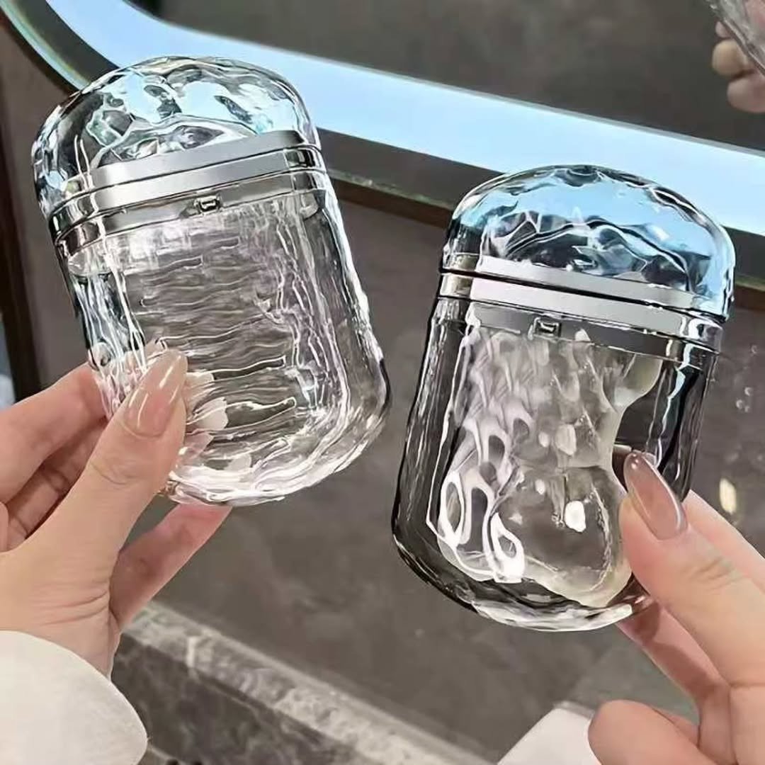 Water Ripple Portable Travel Soap Dish Holder