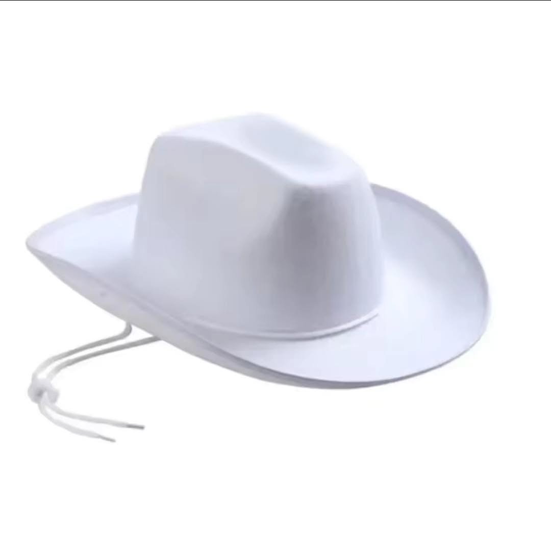 Cow Girl Hats With Tie Loop