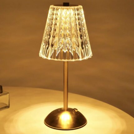 Diamond Crystal Bedside Lamp