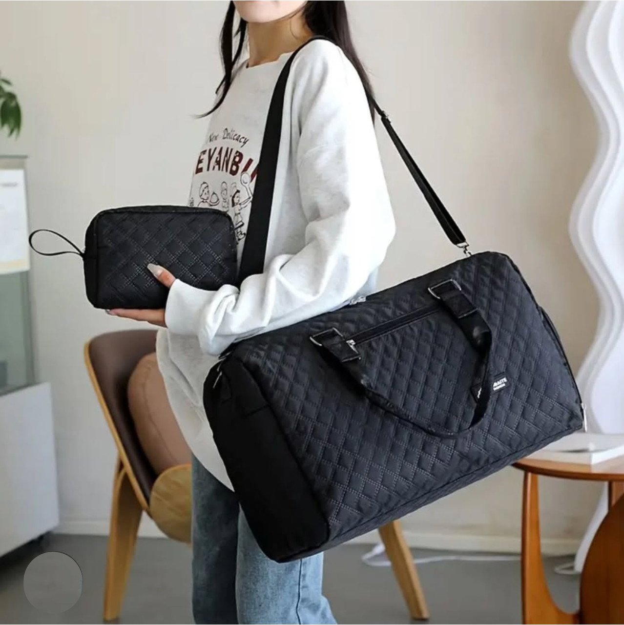 2 in 1 Waterproof Capacity Duffle or Gym Bag