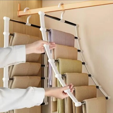 6 Layer Multi Functional Clothes Hanger