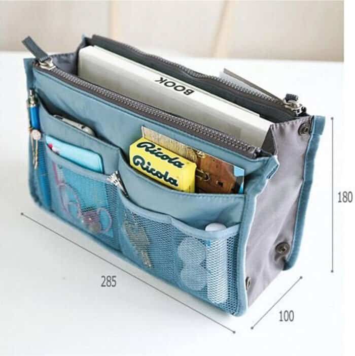 Multipurpose Waterproof 13 Pocket Mini Bag Organizer