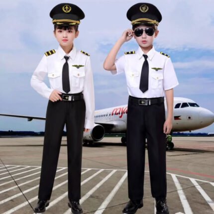 Professional Children Pilot Costume