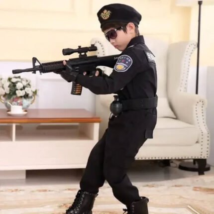 SWAT Children Unisex Police Costume