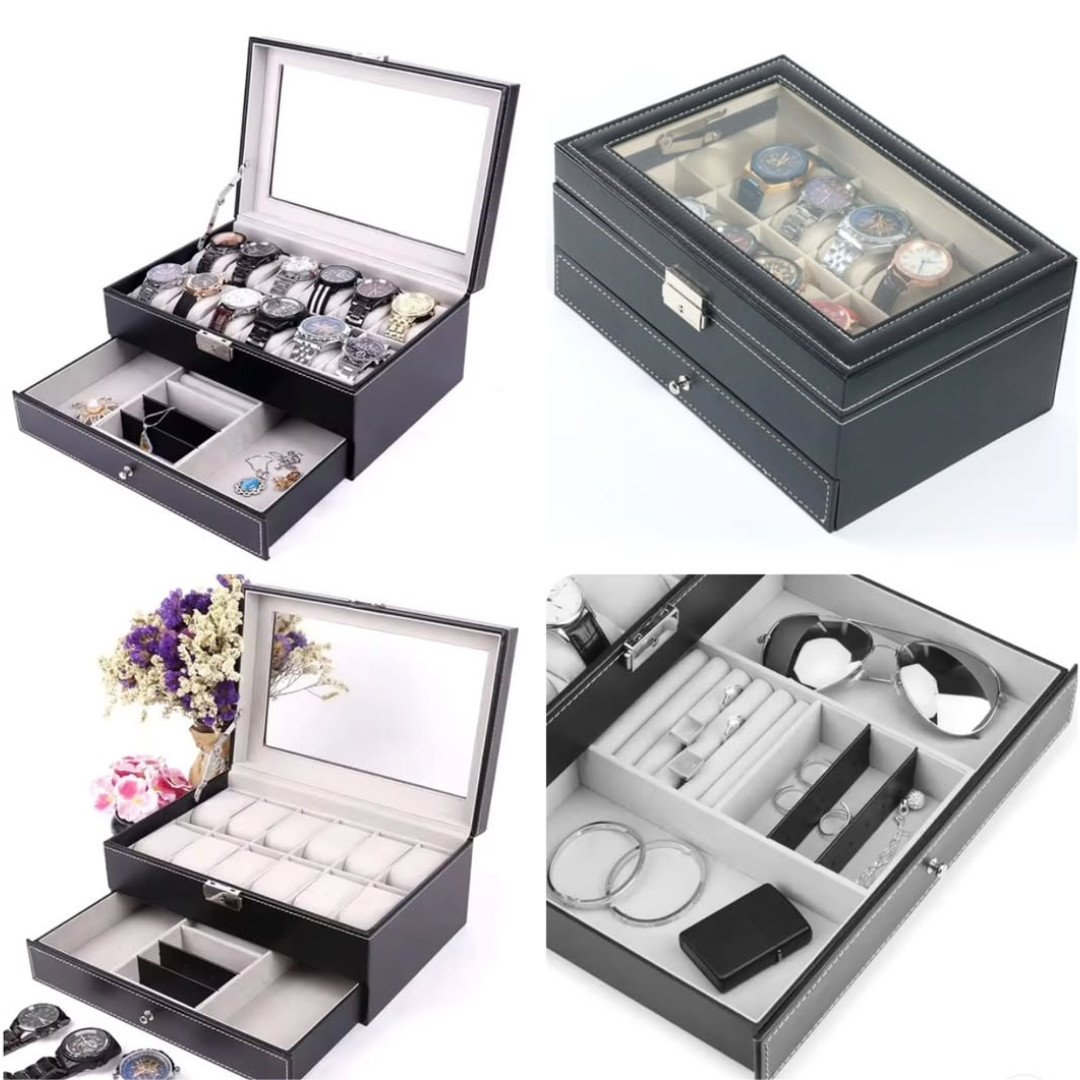 Double Layer Watch or Jewellery Organizer