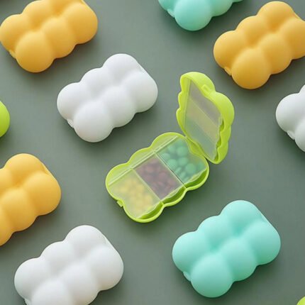 6 Grid Pill Case