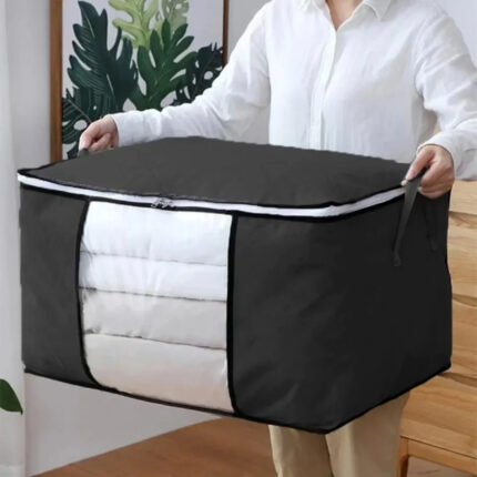 Canvas Quilt Clothing Storage Organizer