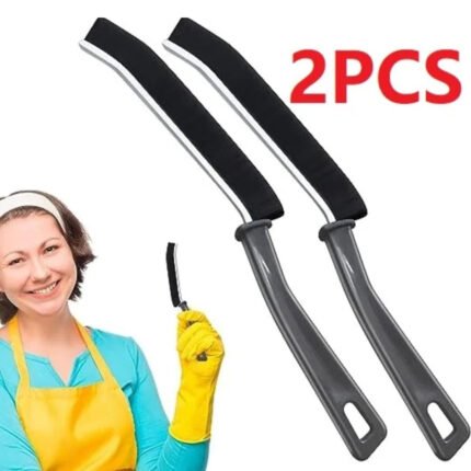 2pcs Hard Bristle Crevice Cleaning Brush